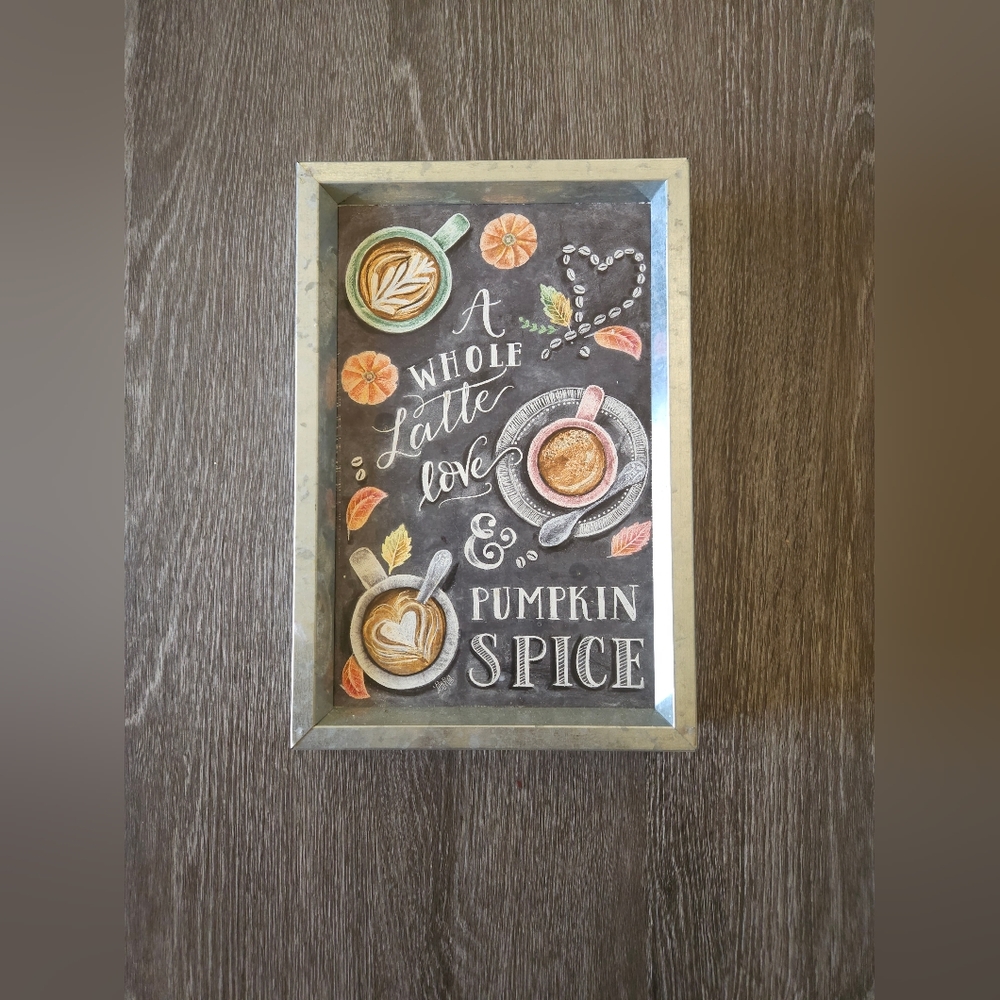 Hobby Lobby Fall Pumpkin Spice Sign